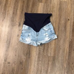Pinkblush denim shorts